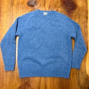 House of Bruar Munrospun Women's Sweater Large Shetland Wool Crew neck DD27